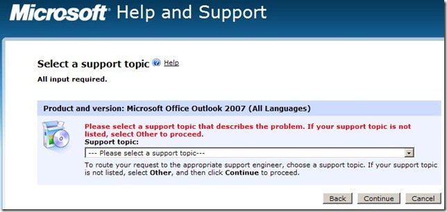 Poor_Microsoft_Help_Support_Website