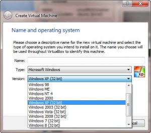 virtualbox for 32 bit windows 10