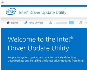 intel driver utility
