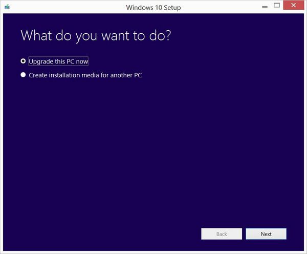 windows media creation tool does not download windows 10 pro